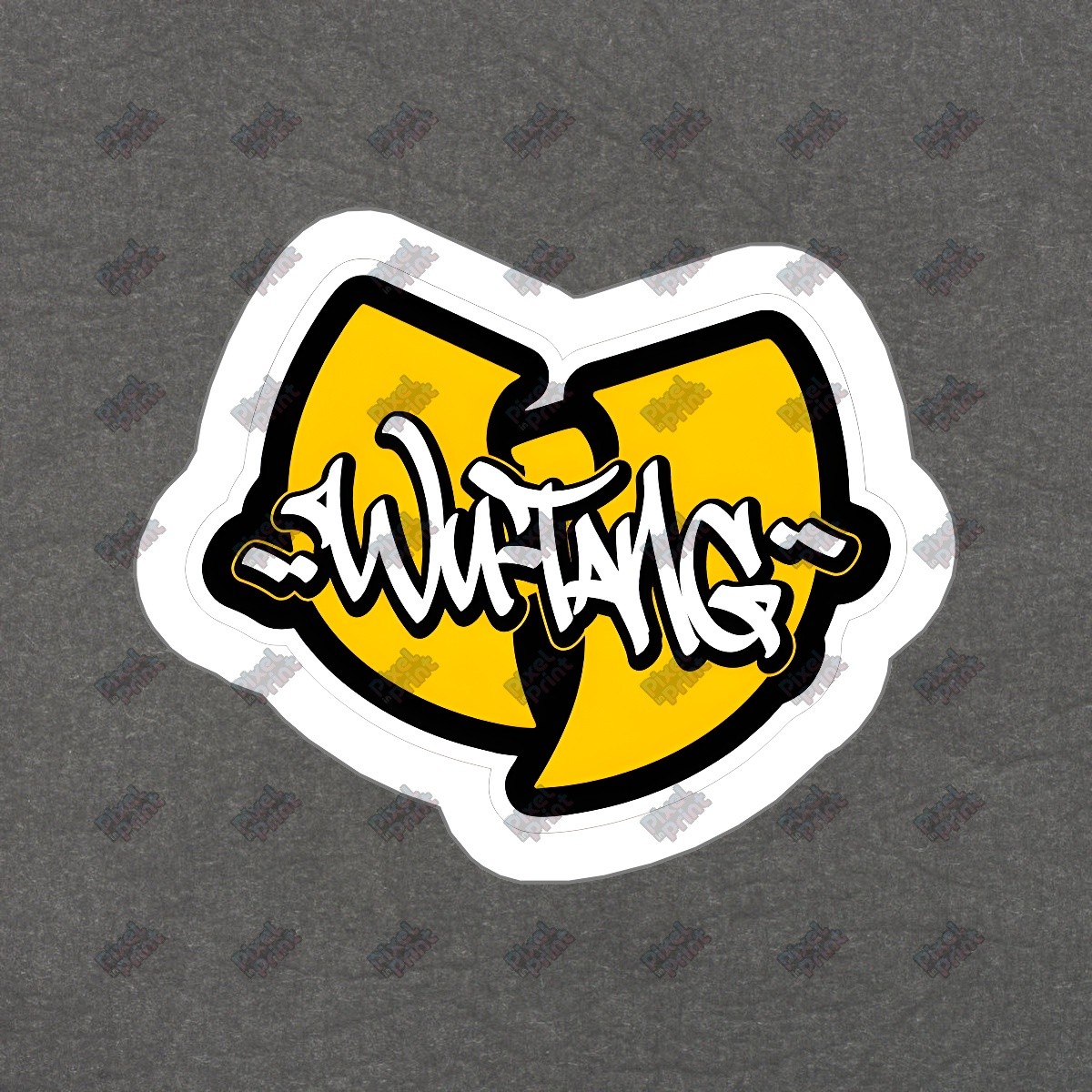 Wu Tang Clan Vinyl Sticker Decal Hip Hop Art Laptop, Water Bottle, #801612