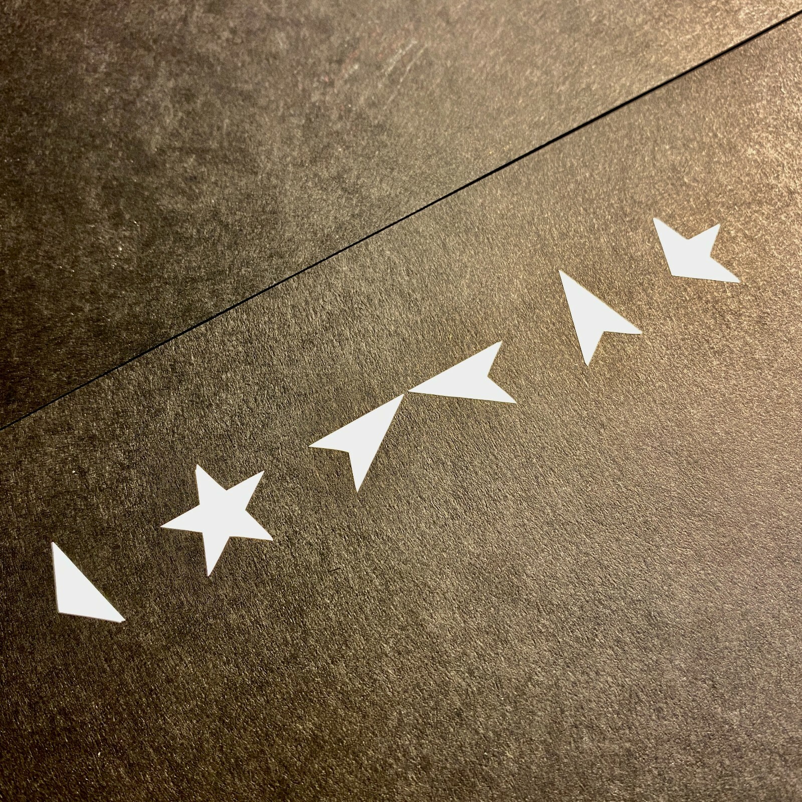 Vinyl Sticker – Bowie Blackstar Logo