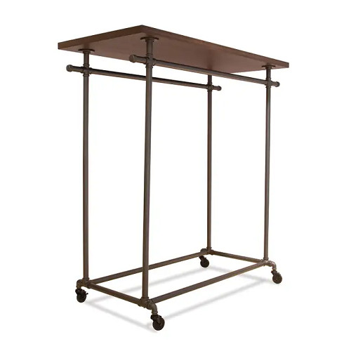 Pipeline Double Ballet Bar with Top Shelf Econoco PSBB2TS