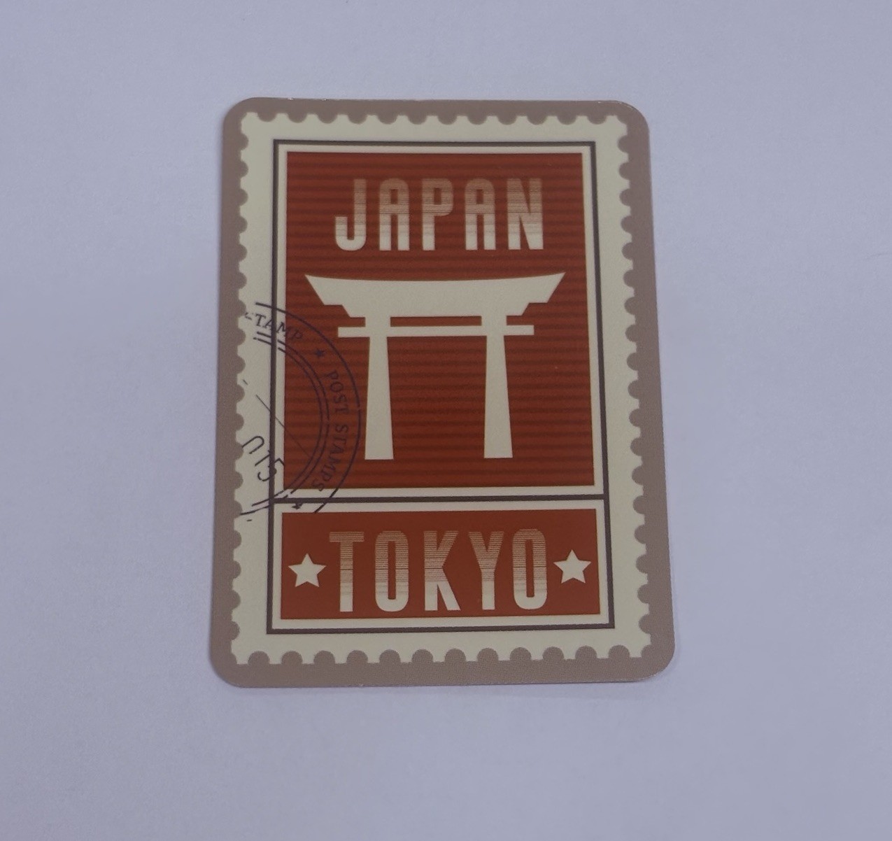Torii Gate Japan Postage Stamp Novelty Sticker Vinyl Decal Travel Cool Art Tc9