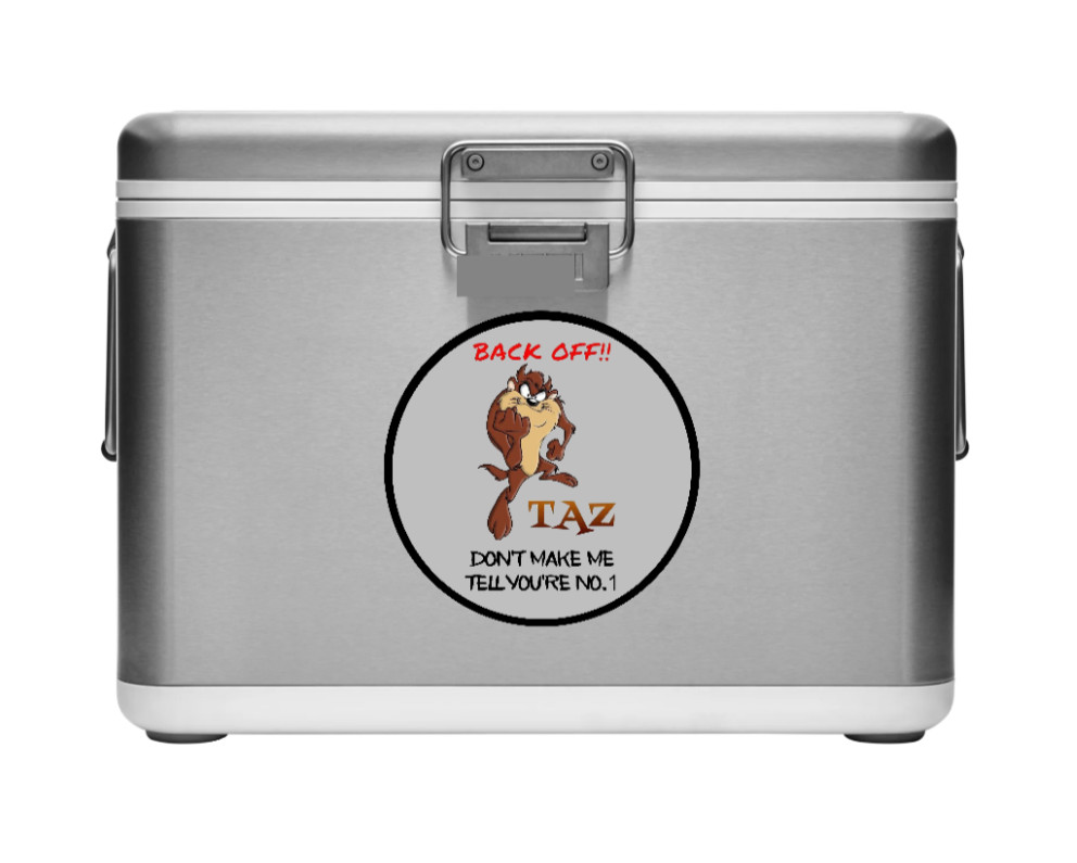 Taz – (You're NO. 1) – 4" Handmade Vinyl Decal Vehicle Laptop Cooler Decor 2026