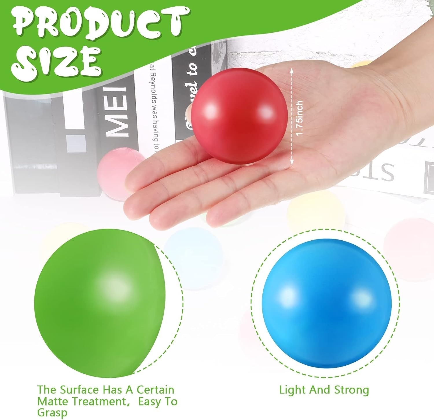 12 Pcs Multi-Colored Replacement Ball Set for Vtech Pop-A-Balls Push & Bulldozer