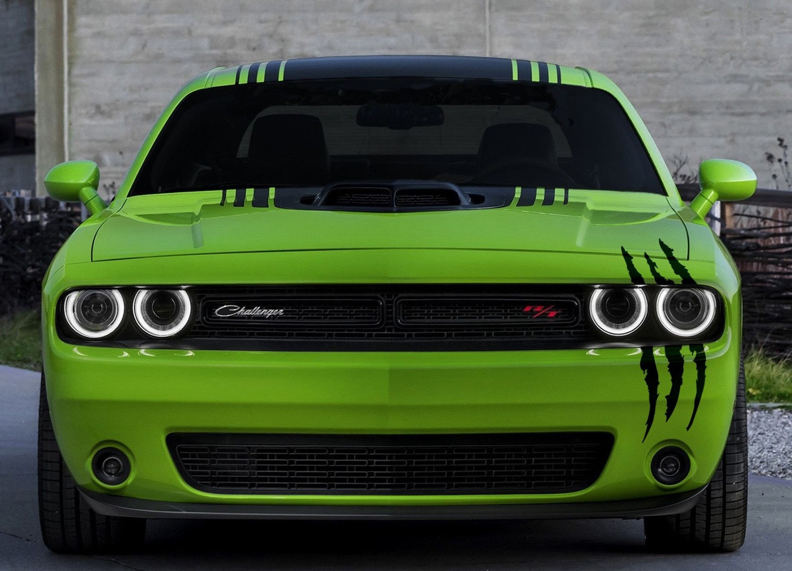 Claw Marks Headlight Decal Available in Twelve Colors!. Genuine ViaVinyl Bran…