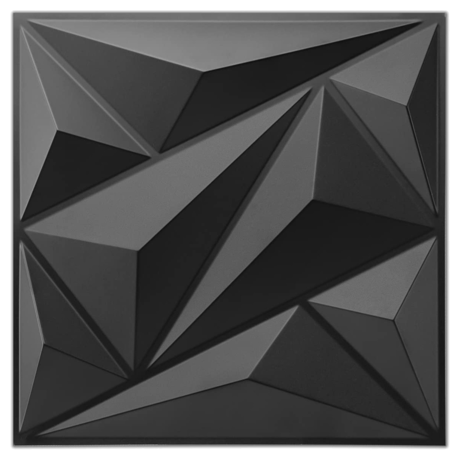 33 Pack Black 3D Wall Panels for Interior Decor