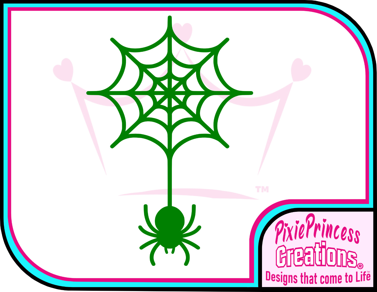 Spider Web B Funny Halloween Vinyl Sticker Wall Window Horror Laptop Car Decal