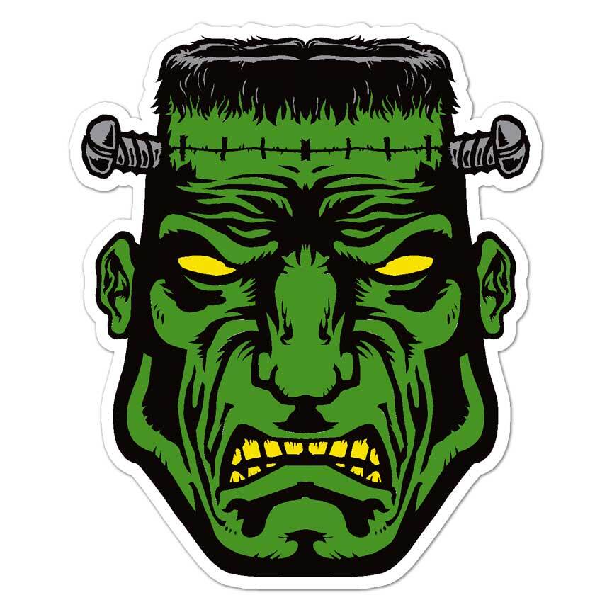 Frankenstein's Monster, Vinyl Decal Sticker, Indoor Outdoor, 3 Sizes, #7628