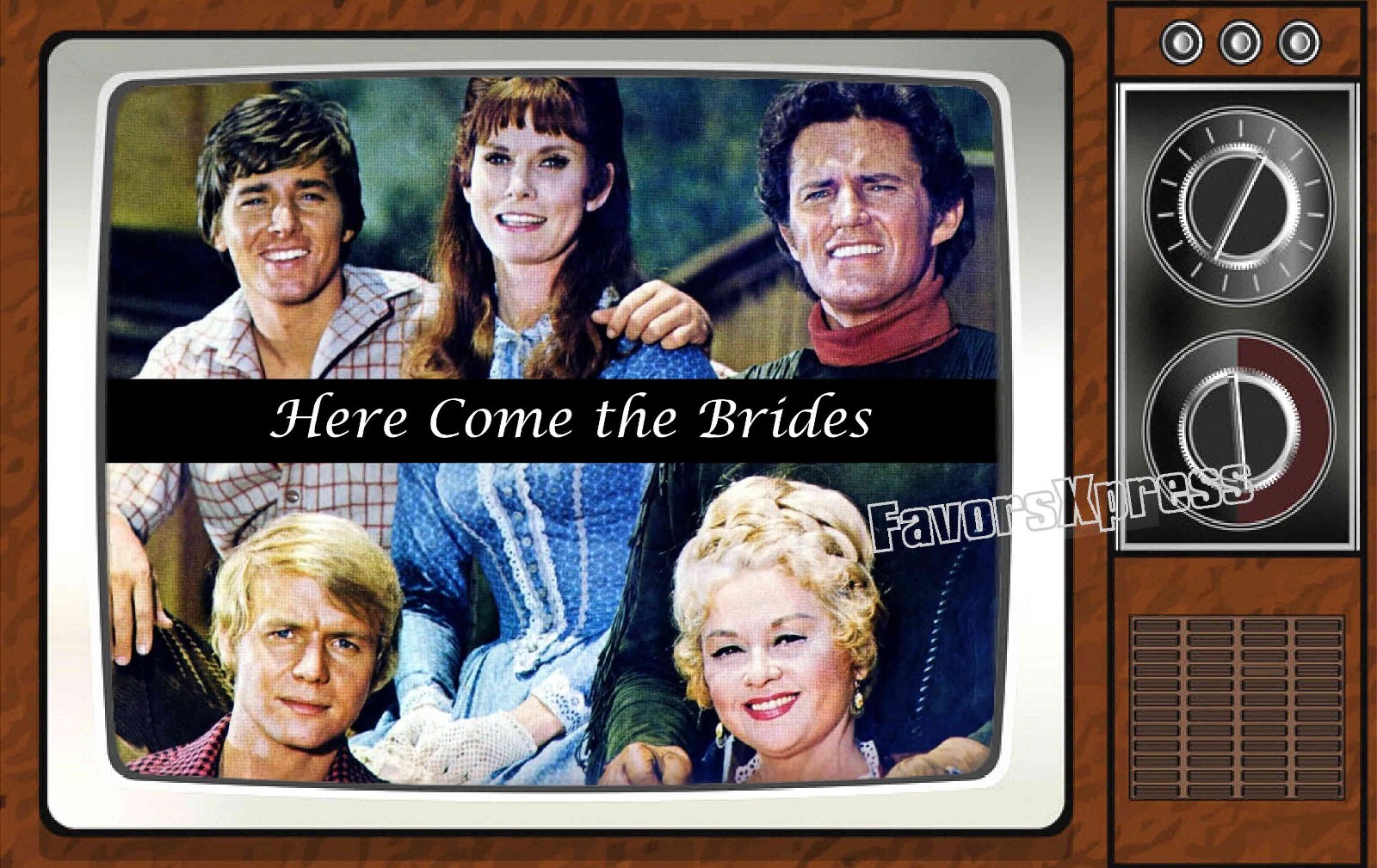 Here Come The Brides Classic TV Show PHOTO MAGNET 4 X 2.5 INCHES