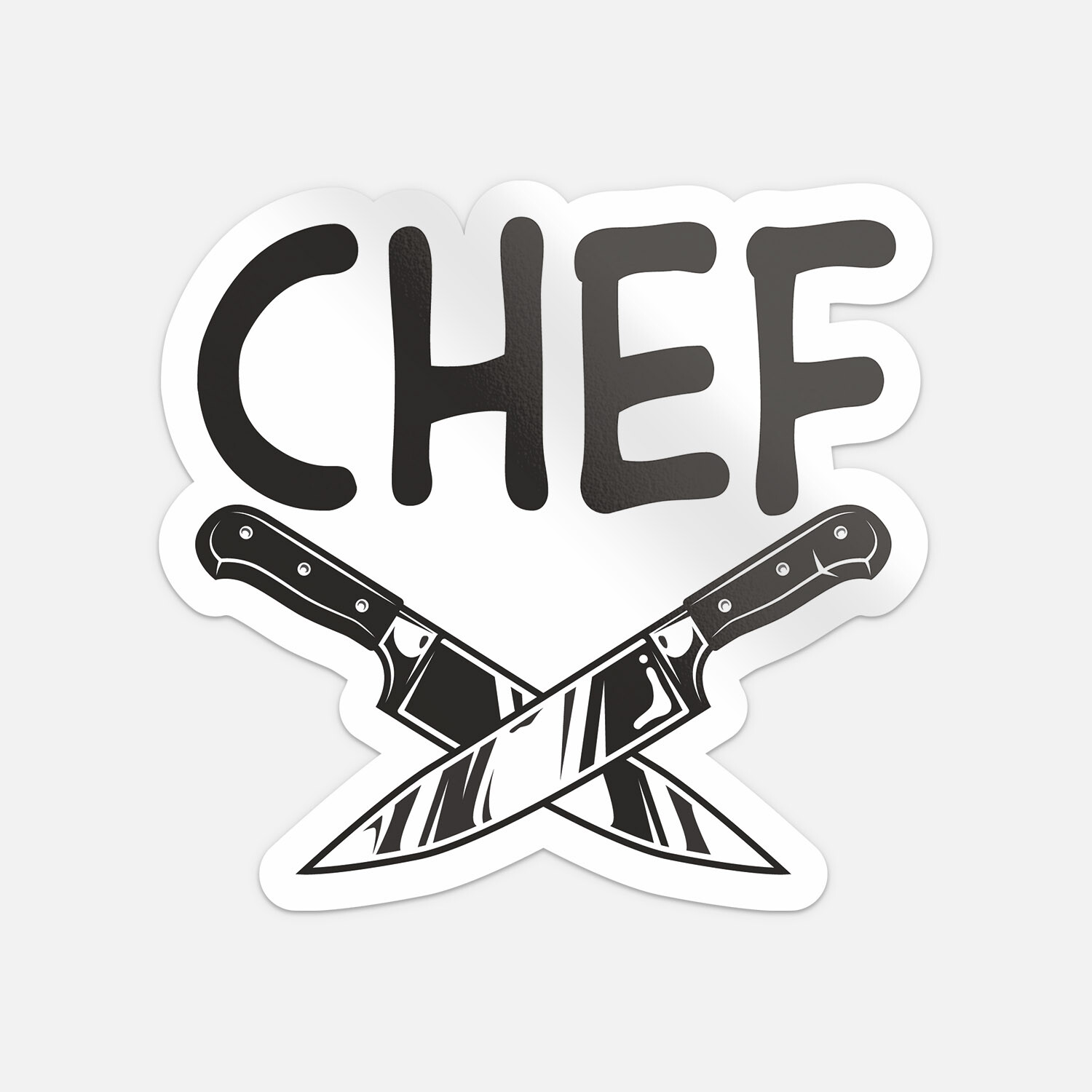 Chef Vinyl Sticker Decal