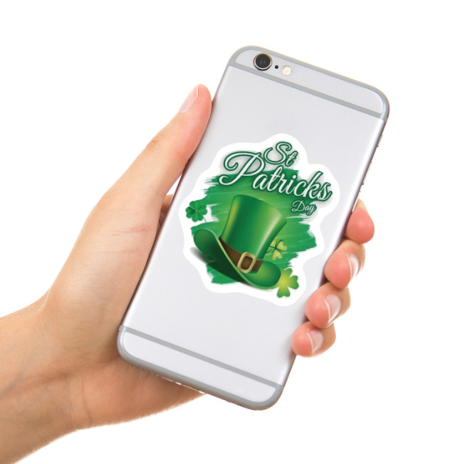 50 Pcs Stickers St. Patrick's Day Envelope Green Laptop Phone Luggage Car Vinyl
