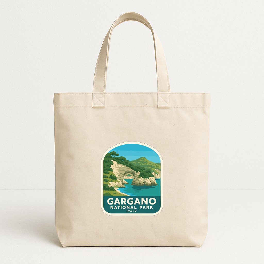 Gargano Italy Iron On Heat Transfer Vinyl HTV Die-Cut World National Parks