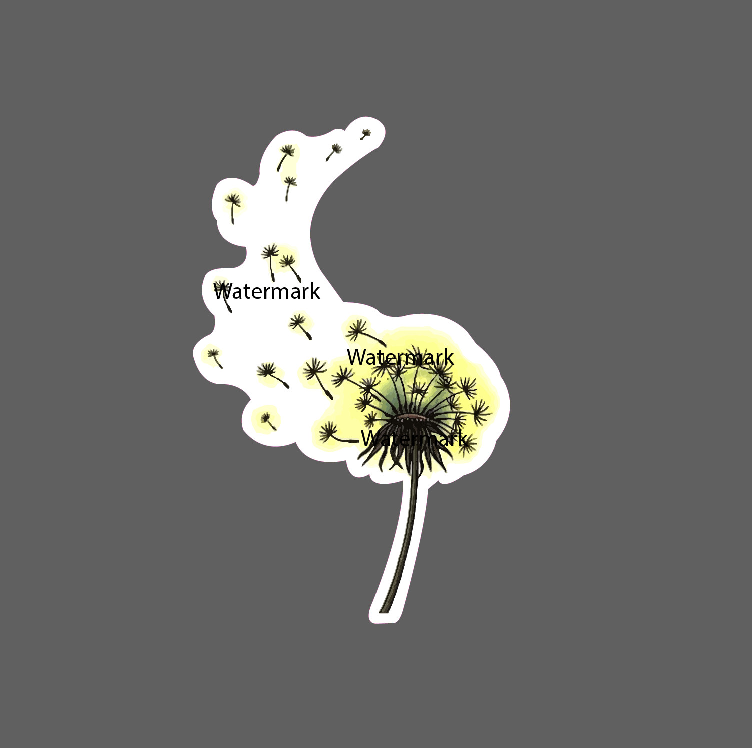 Dandelion Sticker Dream Wish Waterproof NEW – Buy Any 4 For $1.75 EACH Storewide