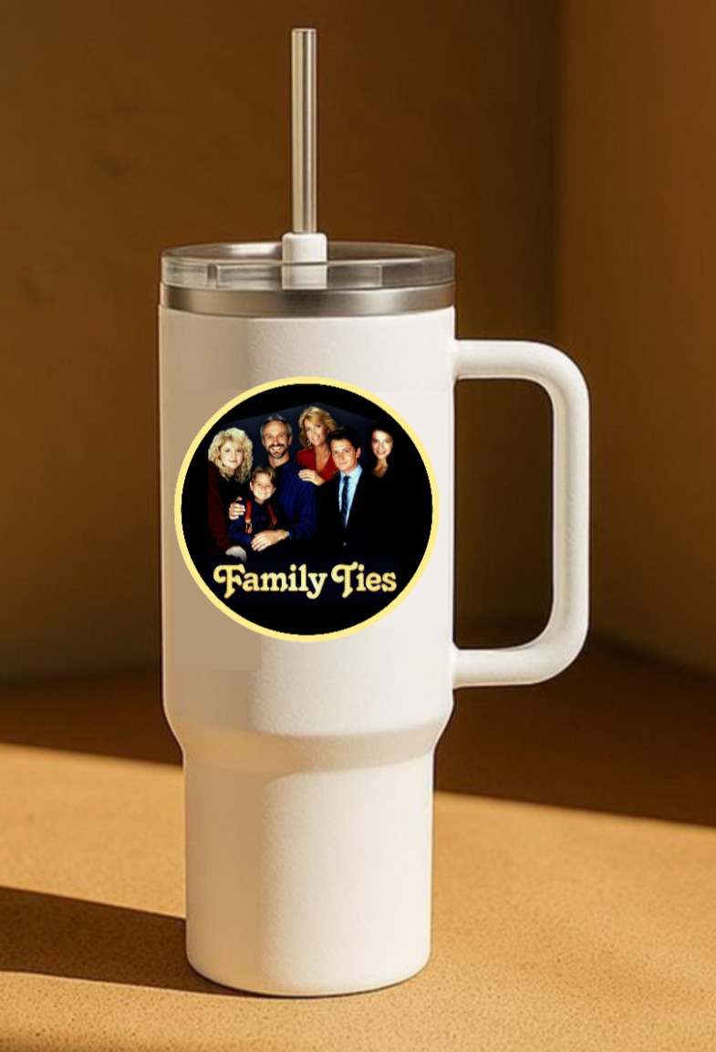 Family Ties – 4" Vinyl Decal Handcrafted Laptop Decor Vehicle Cooler Tumbler 25