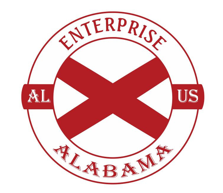 Enterprise Alabama Sticker Decal A1273