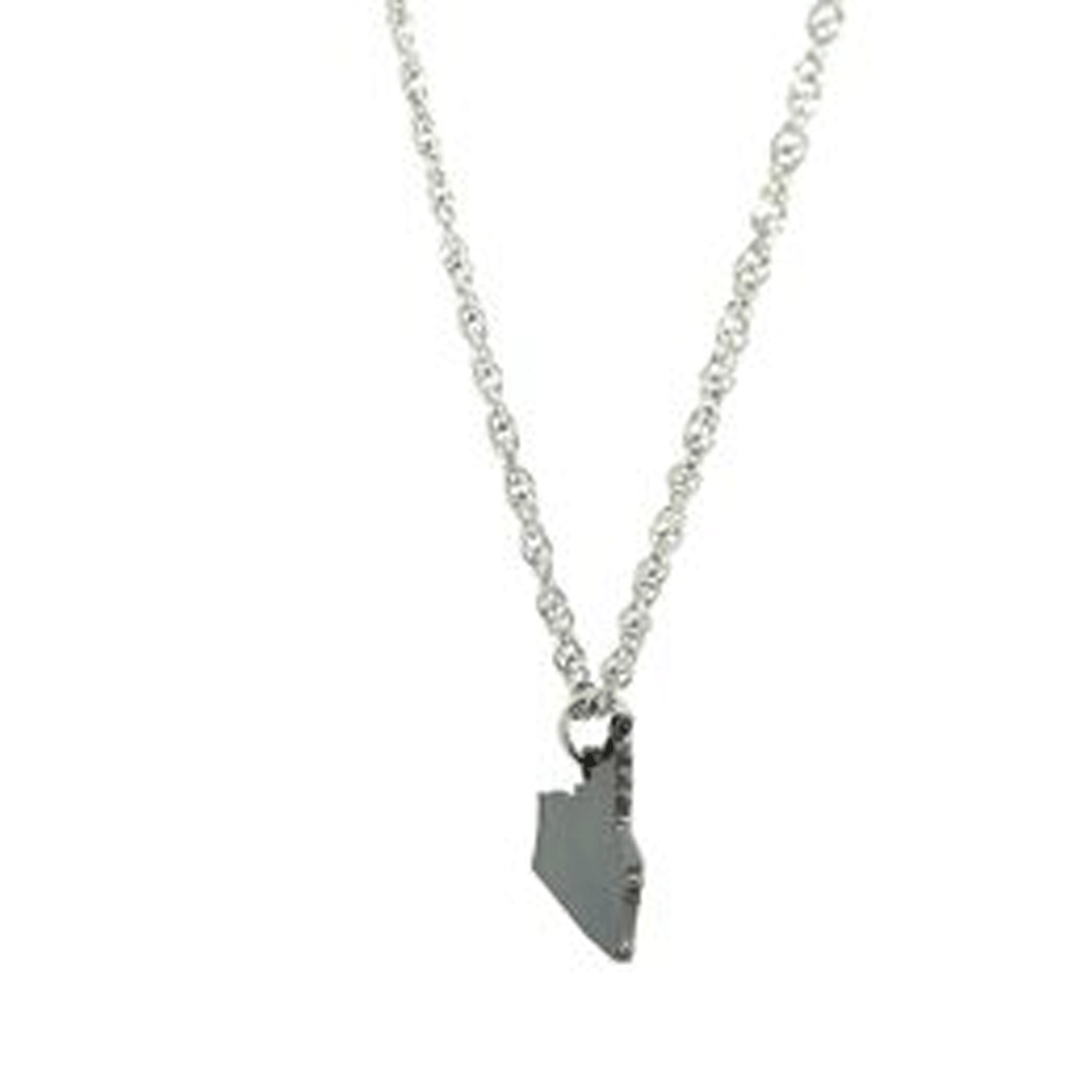 J108AS Necklace Nauvoo Temple Antique Silver Alloy Mormon One Moment In Time LDS