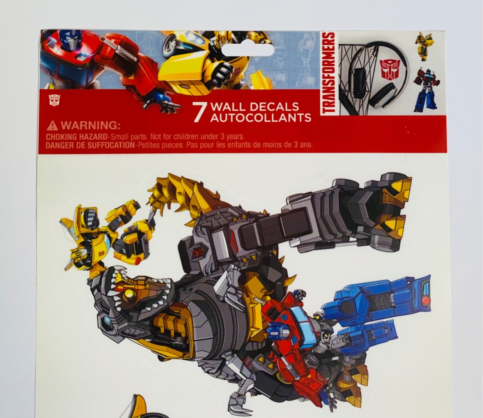 NEW 29 Wall Decals Marvel Super Hero and Transformers LOT 3 Sticker Sheets USA