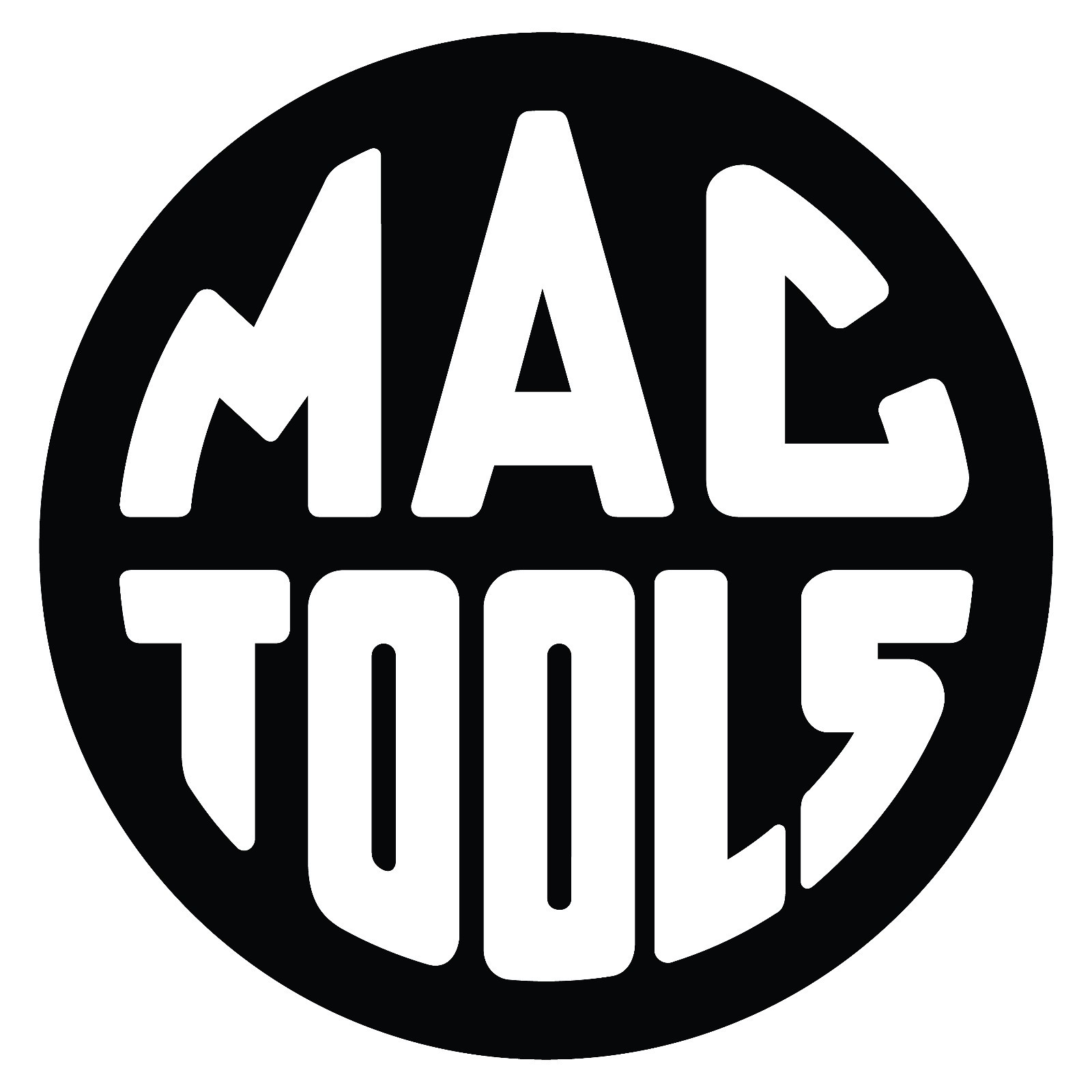 MAC Tools Decal, UV Resistant Perma-Sticker, No Background, 3", Free Shipping