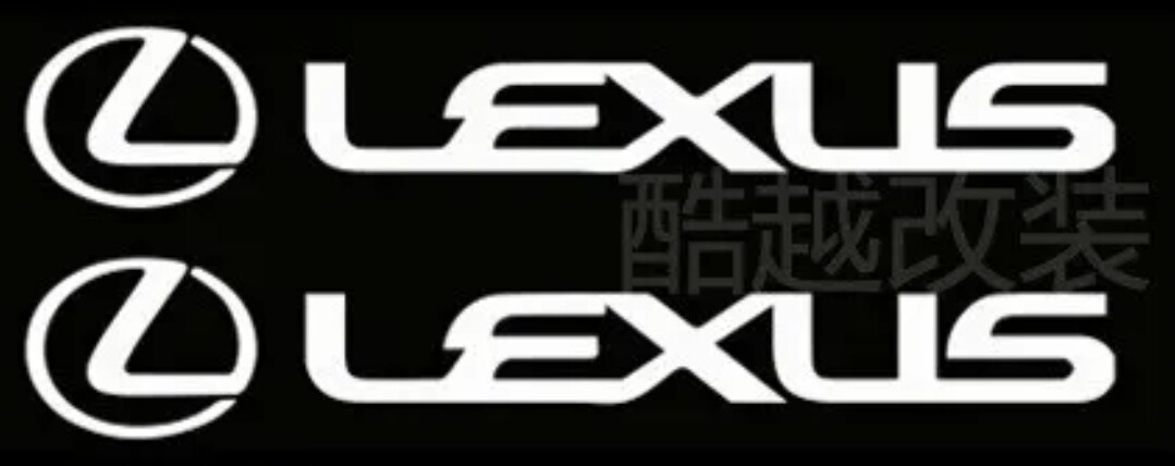 2 Lexus Vinyl Decal Cars Trucks Windows Laptops Boards Glass Cups