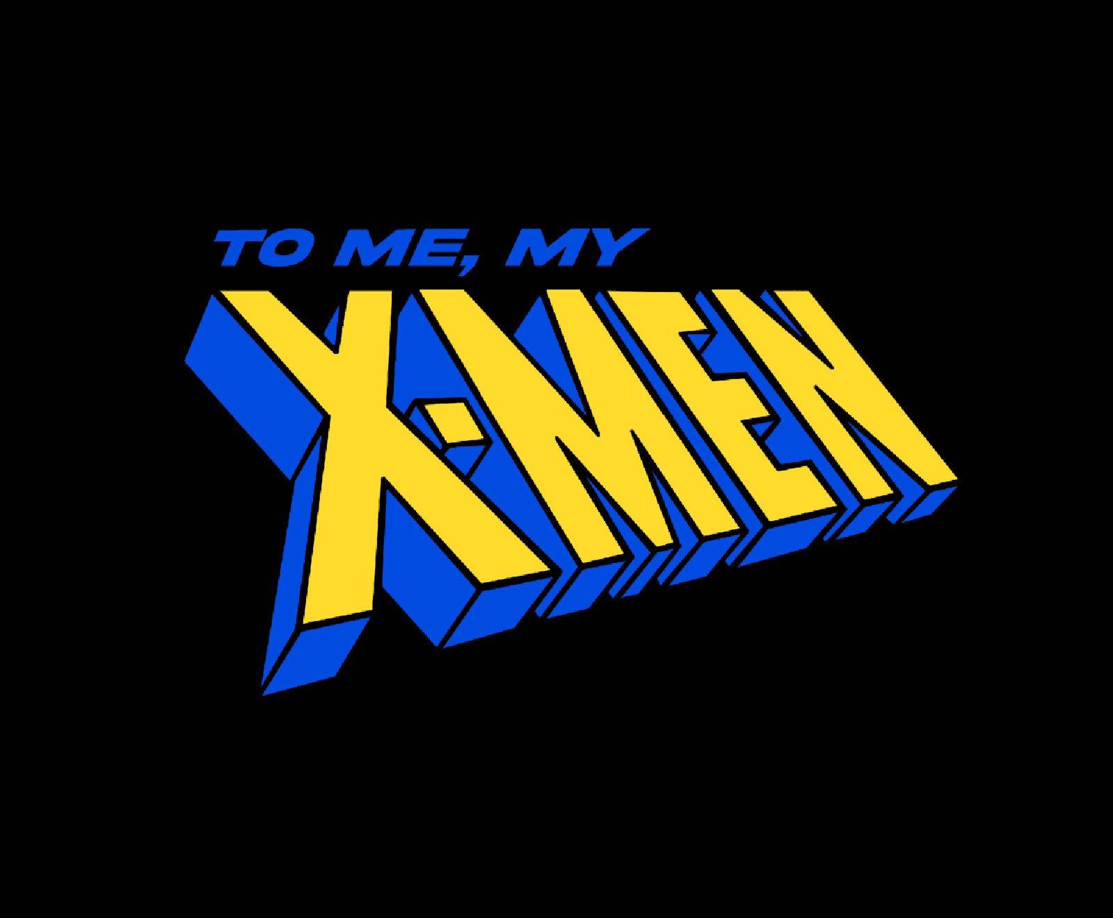 To Me My X-Men Sticker Vinyl Decal