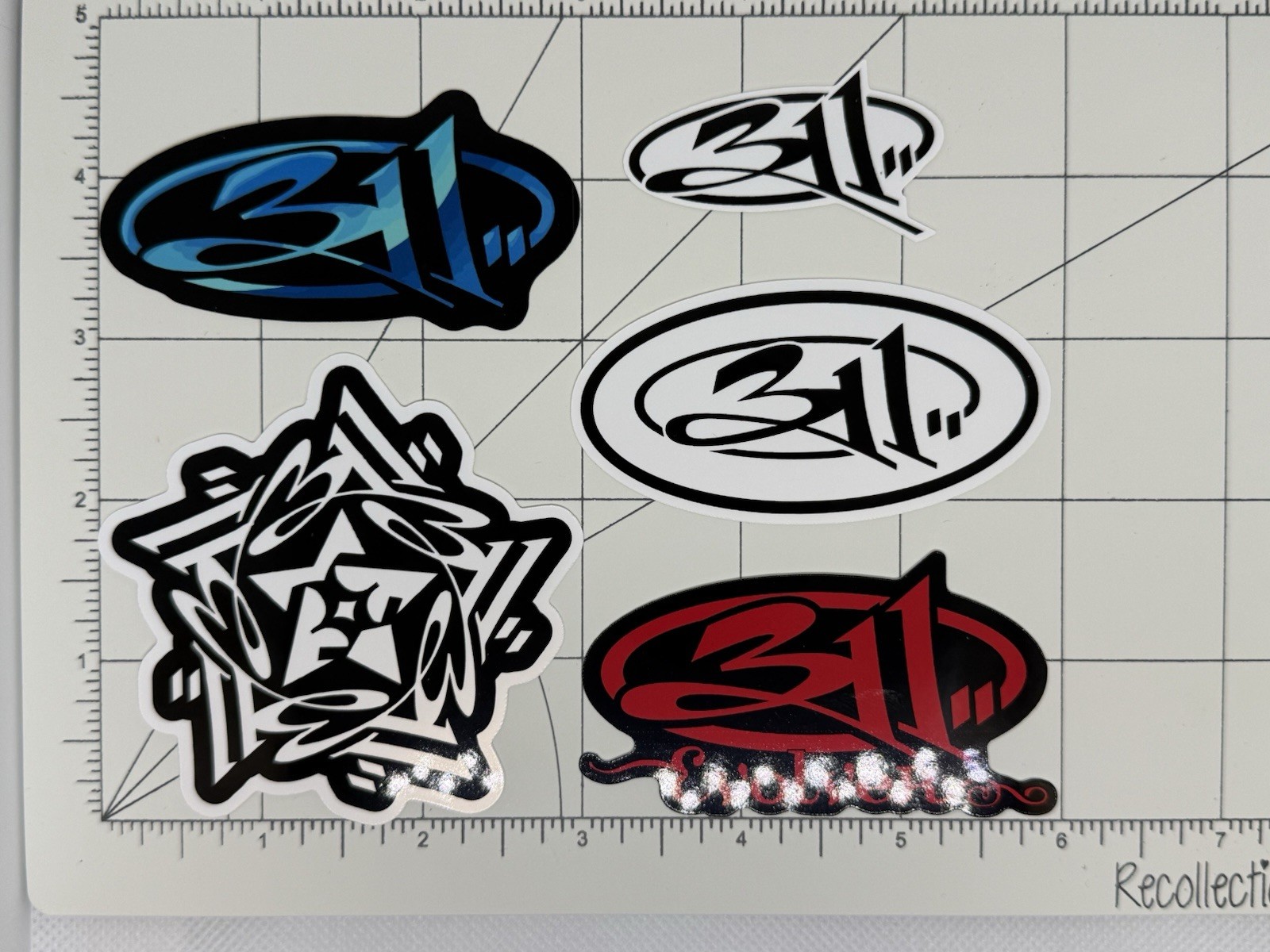 311 Sticker 5 Stocker Lot Rock Punk Ska Alternative Laptop