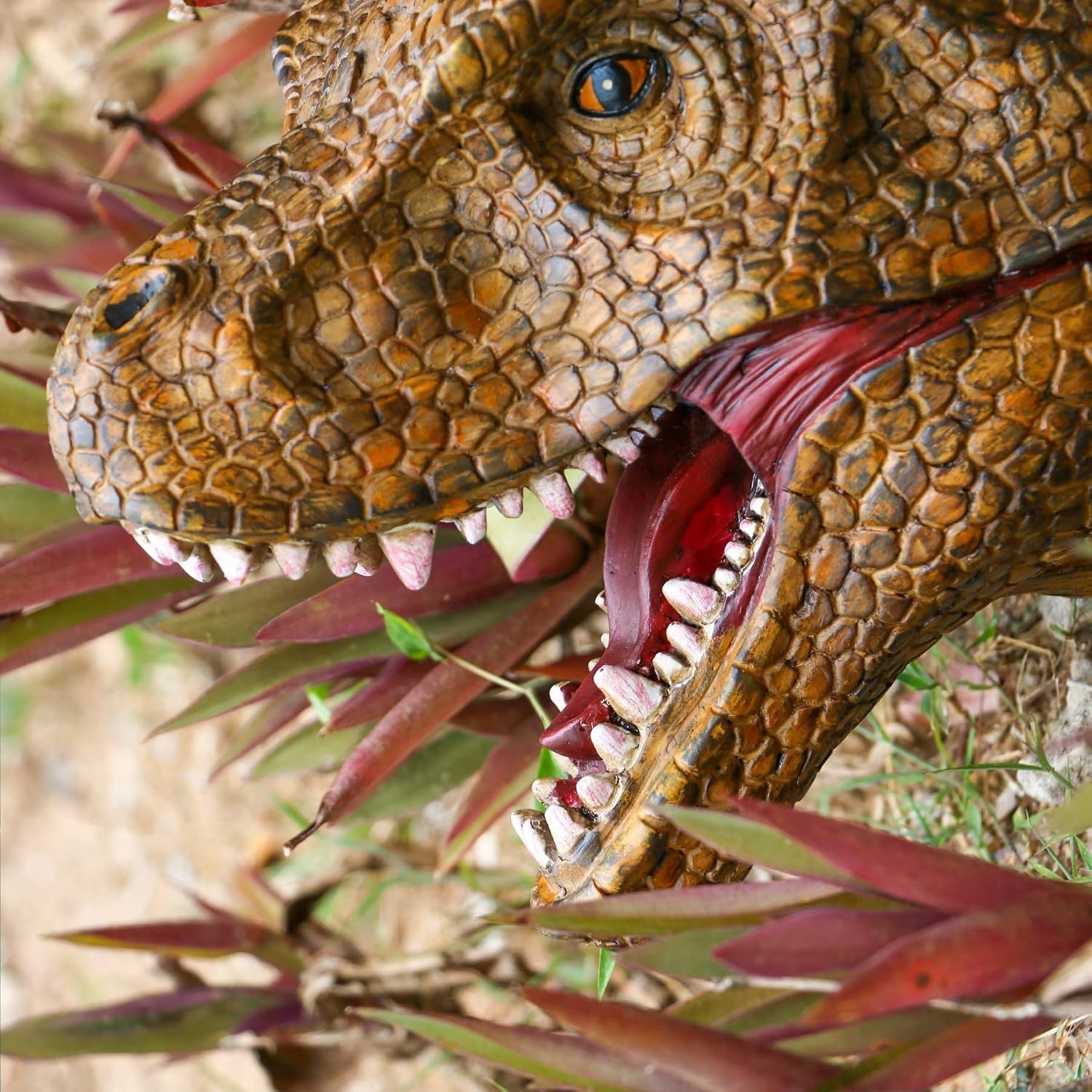 Realistic Small T-Rex Wall Mount Sculpture