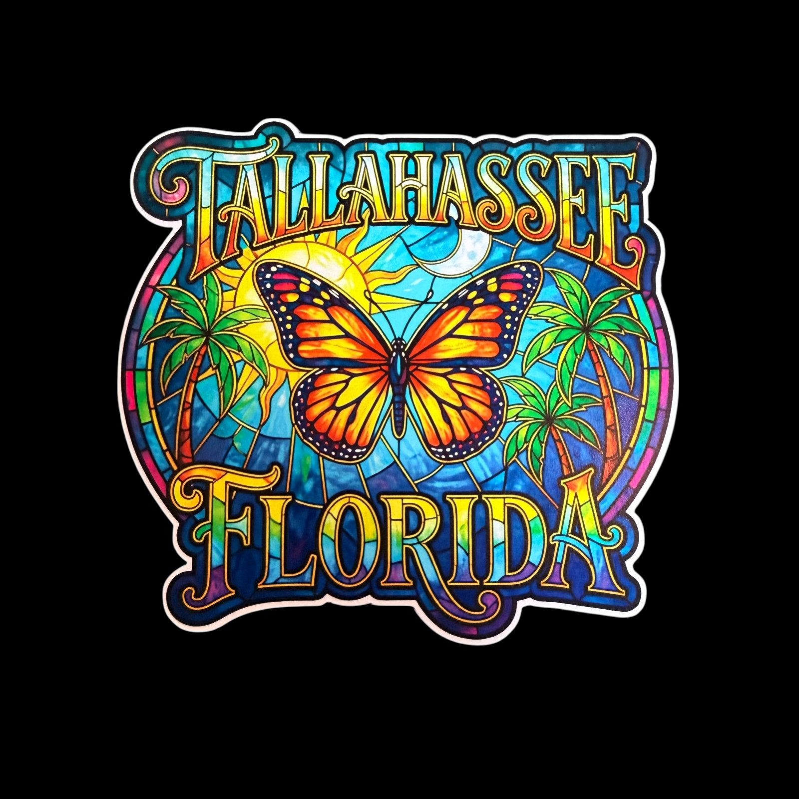 Tallahassee Florida Sticker Souvenir Travel Decal Vacation Gift Made in USA