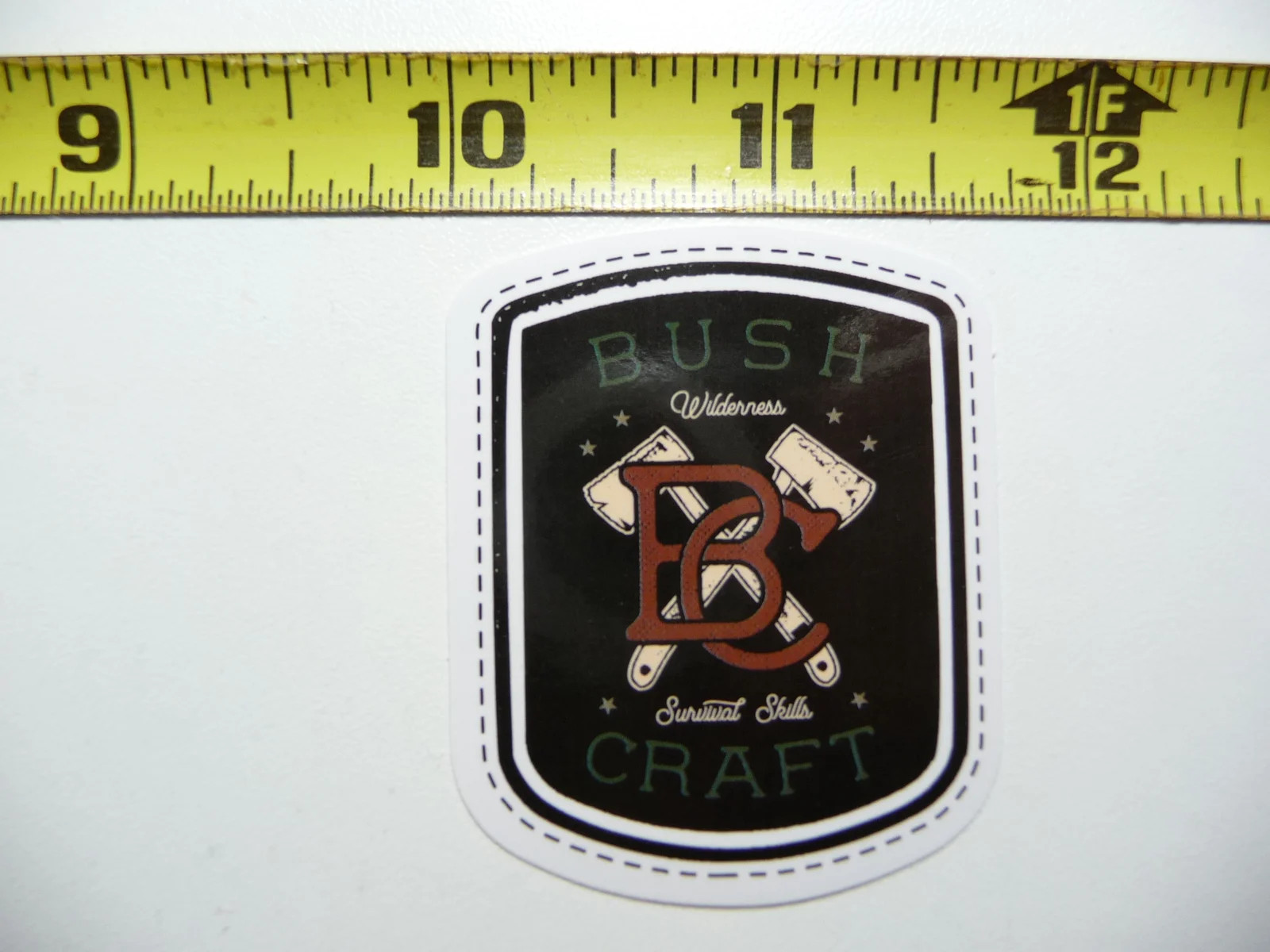 WILDERNESS SURVIVAL SKILLS SMALL STICKER DECAL HIKING CAMPING WOODS GEAR
