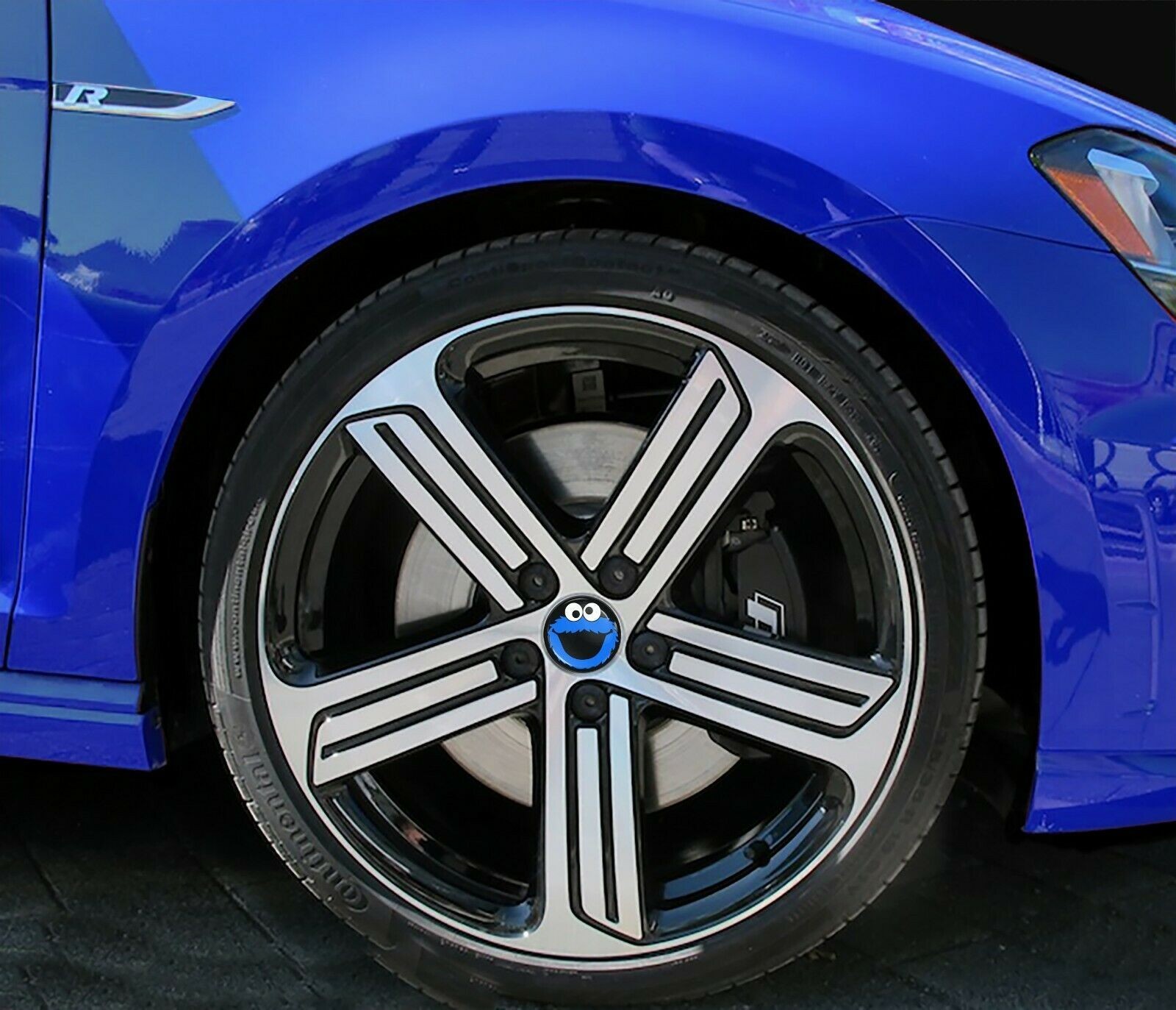 3D Domed Wheel Center Stickers – Centre Cap Gel Decals – Made in EU | A 58 X