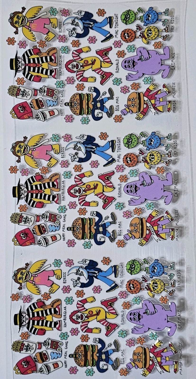 McDonalds UV DTF Transfer Sticker Wrap Tumbler UVDTF BUY 10+ GET COMBINED SHIP