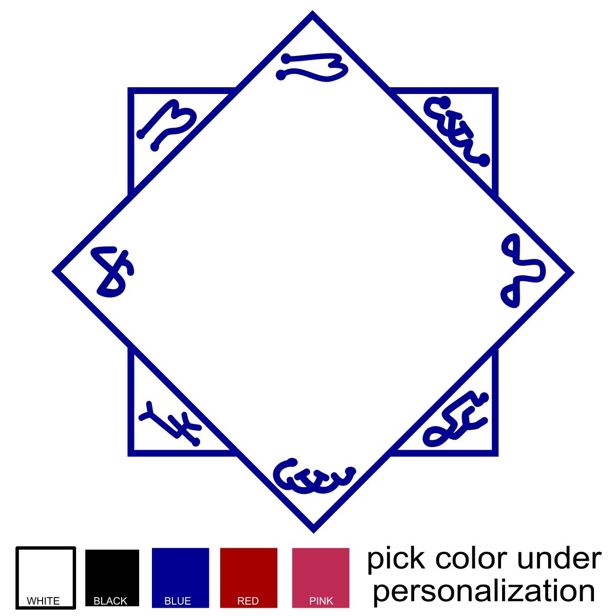 Alastair's Reaper Trap Symbol, Supernatural Decal, you pick color and size