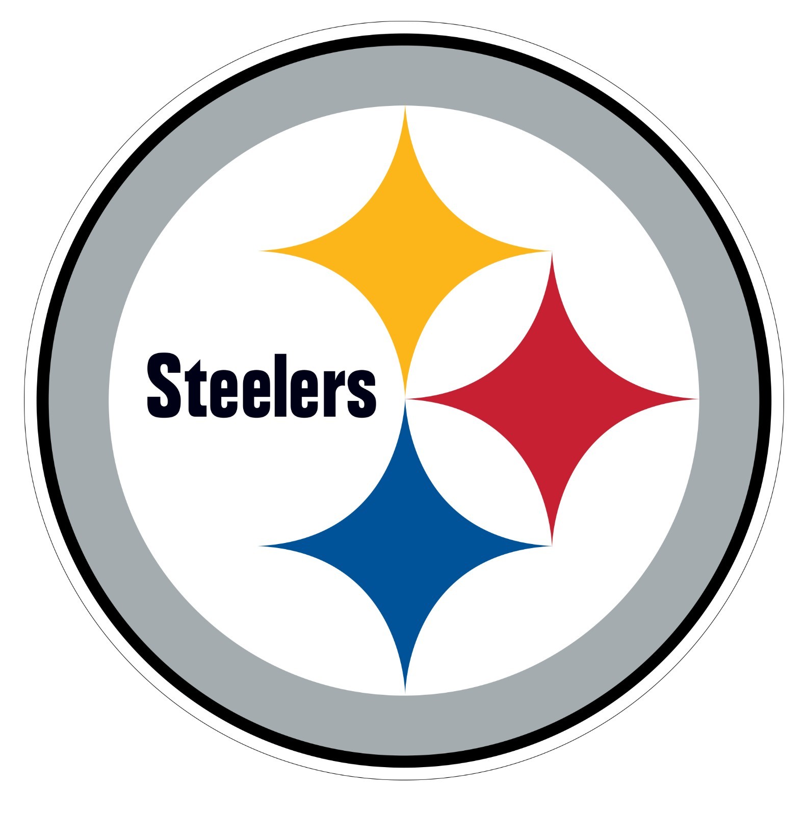Pittsburgh Steelers Indoor Wall Vinyl Decal Sticker 5" – 52"