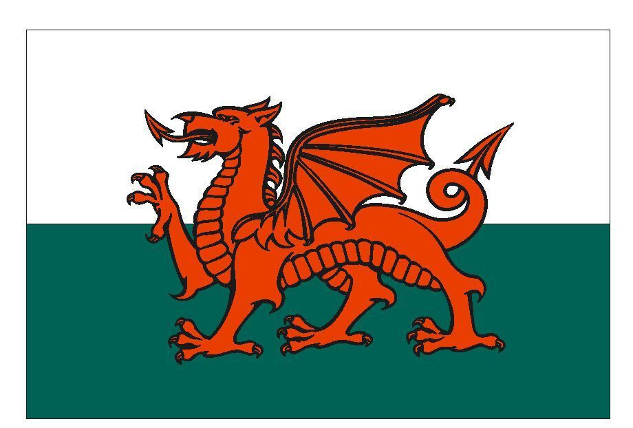 Wales International Flag Sticker Decal F546