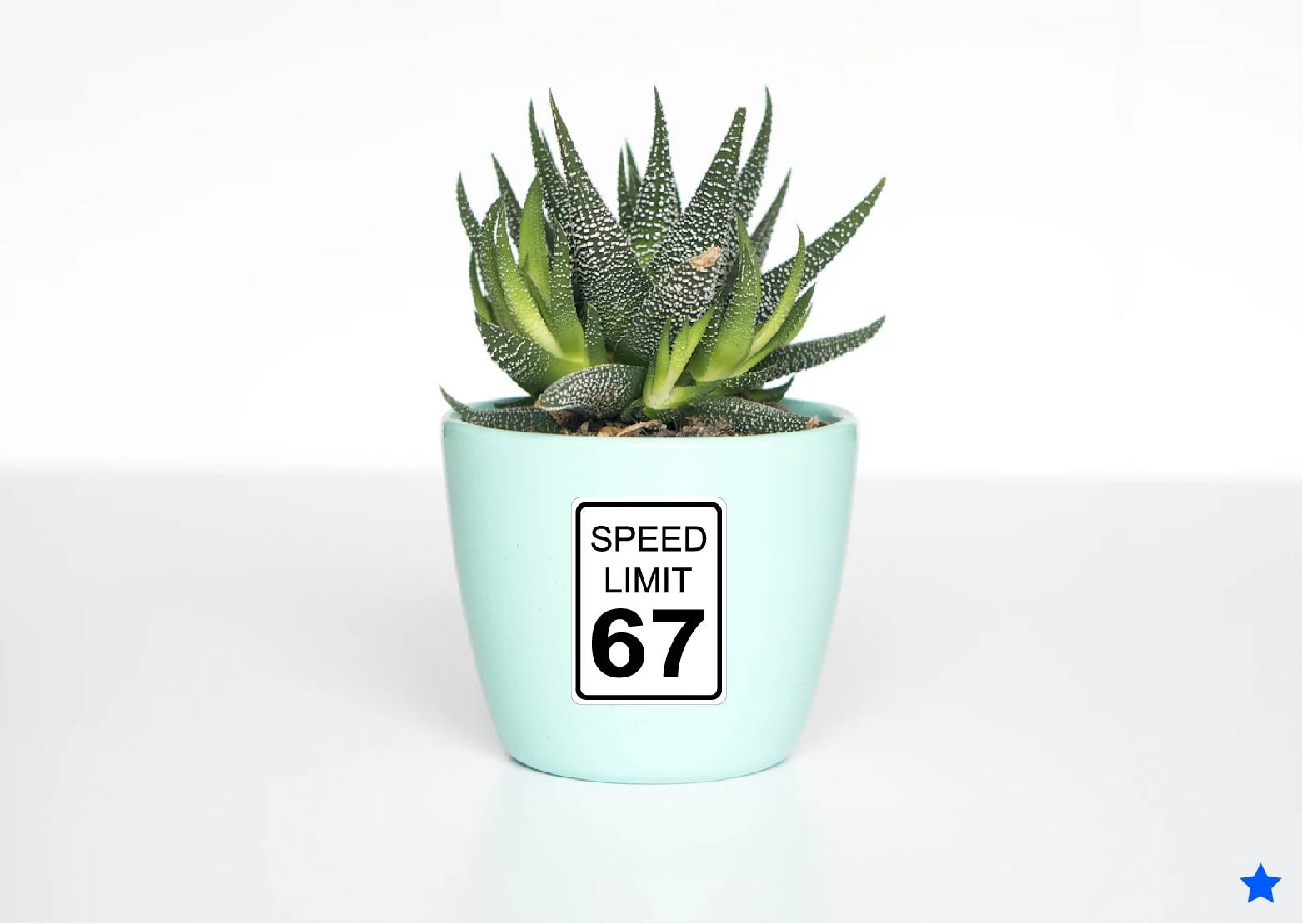 Speed Limit 67 Decal Sticker Meme Trending Trend Post 6 7 Teen Gift Get Lost Mi