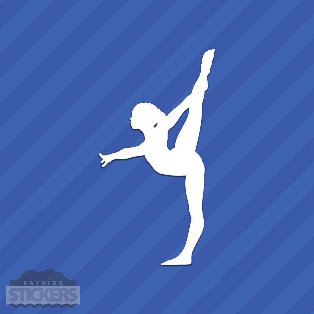 Gymnast Vinyl Decal Sticker