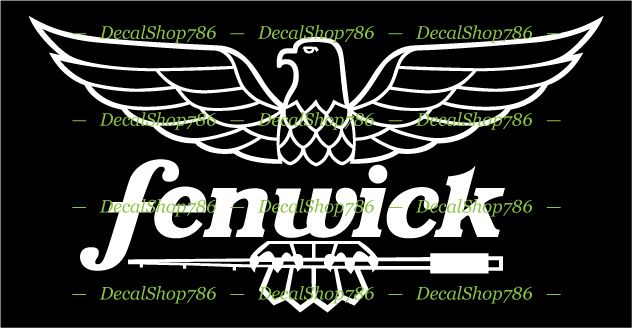 Fenwick Fishing Rods – Outdoor Sports – Vinyl Die-Cut Peel N' Stick Decals