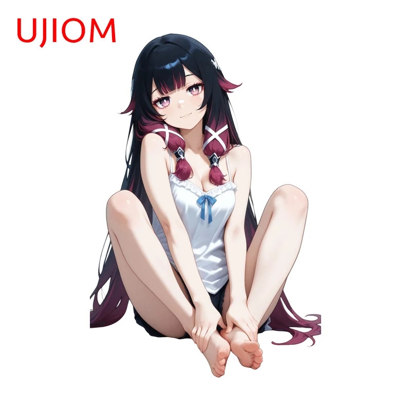 UJIOM Colombia Genshin Impact Wall Stickers Sweet Anime Girl Light Switch Decal