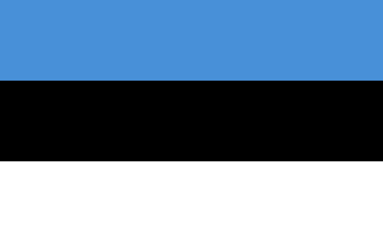 Estonia Country Flag Vinyl Decal Sticker Car Truck Bumper Laptop Tumbler Mug