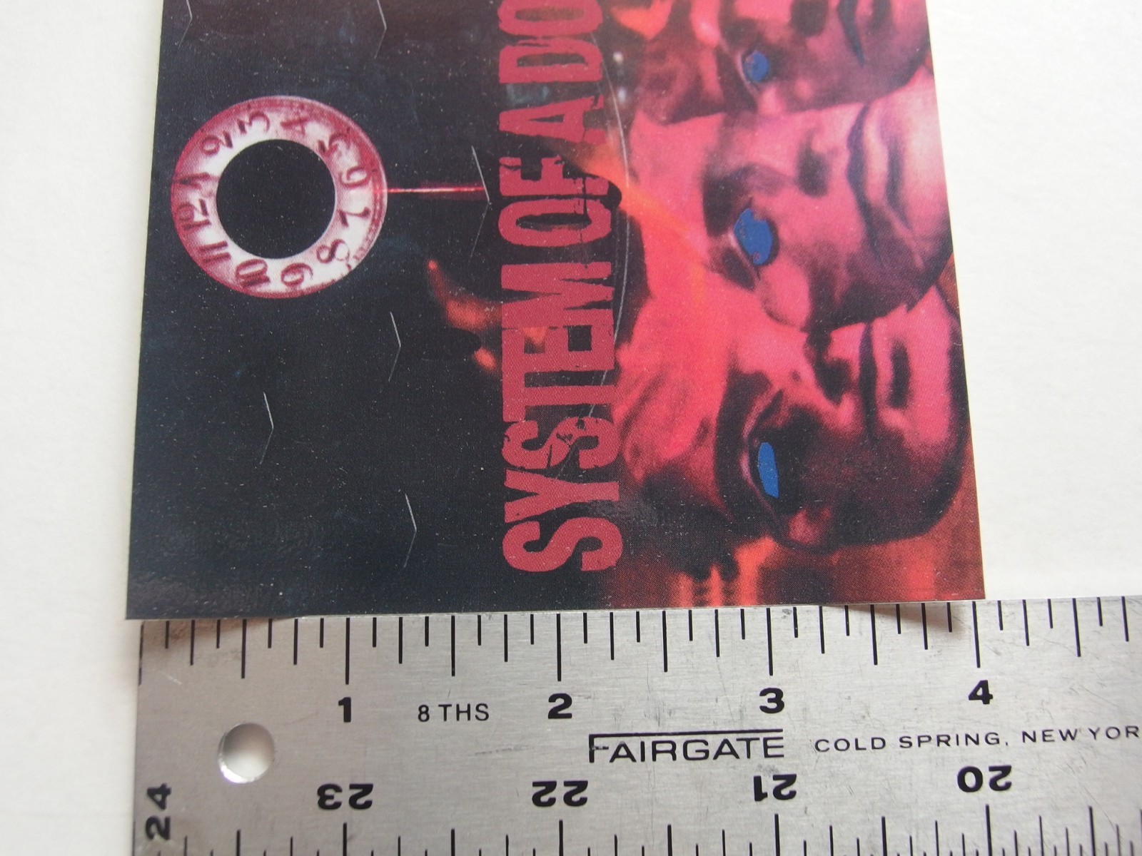 System of a Down Sticker Painted Faces SOAD C&D Visionary 4×4"