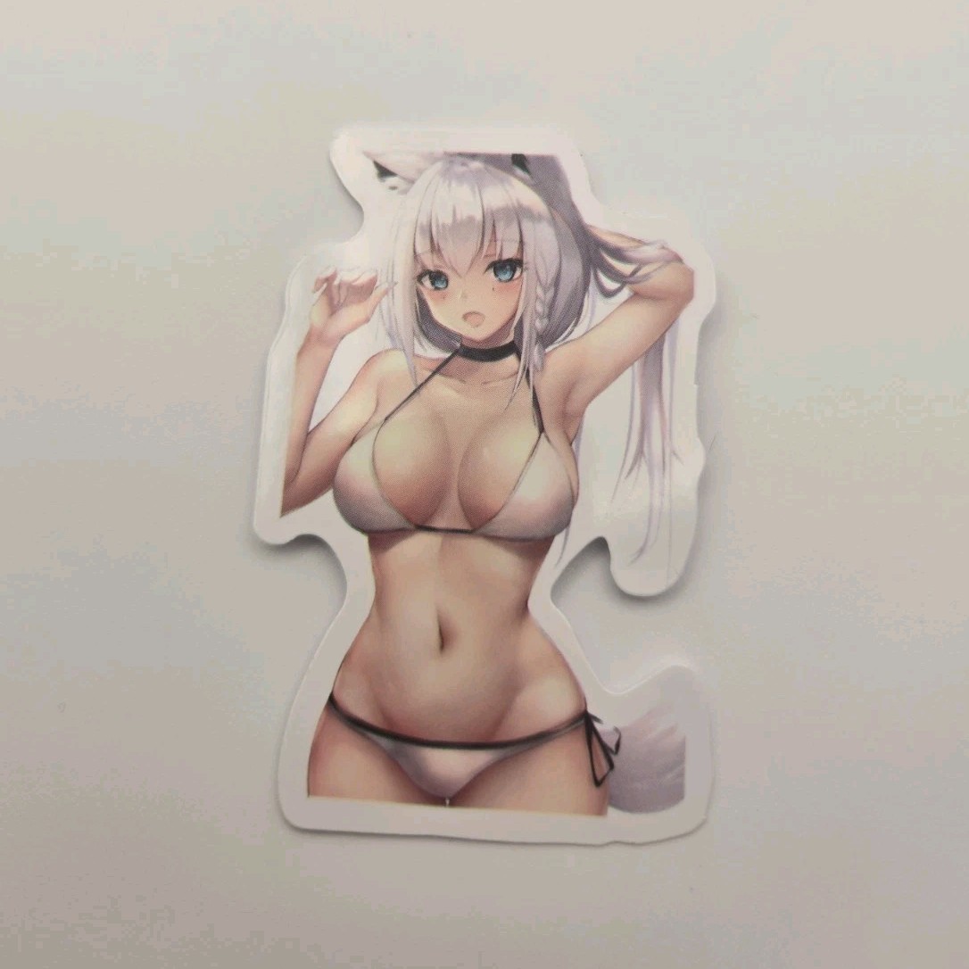 Anime & Manga Multicolor Vinyl Sticker Decal, Decorative Wall