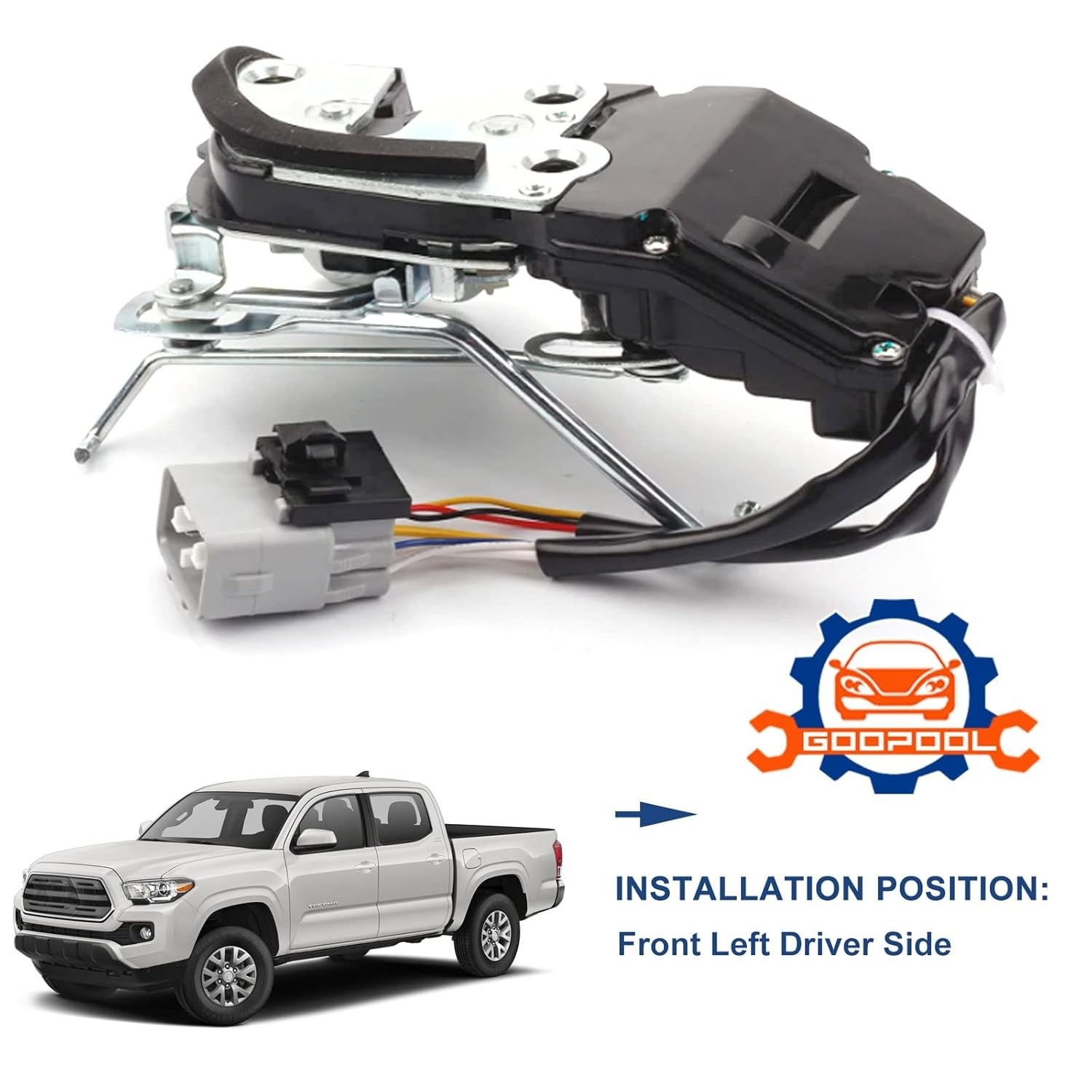 Door Lock Latch Actuator Assembly Compatible with 1998-2004 Tacoma Left