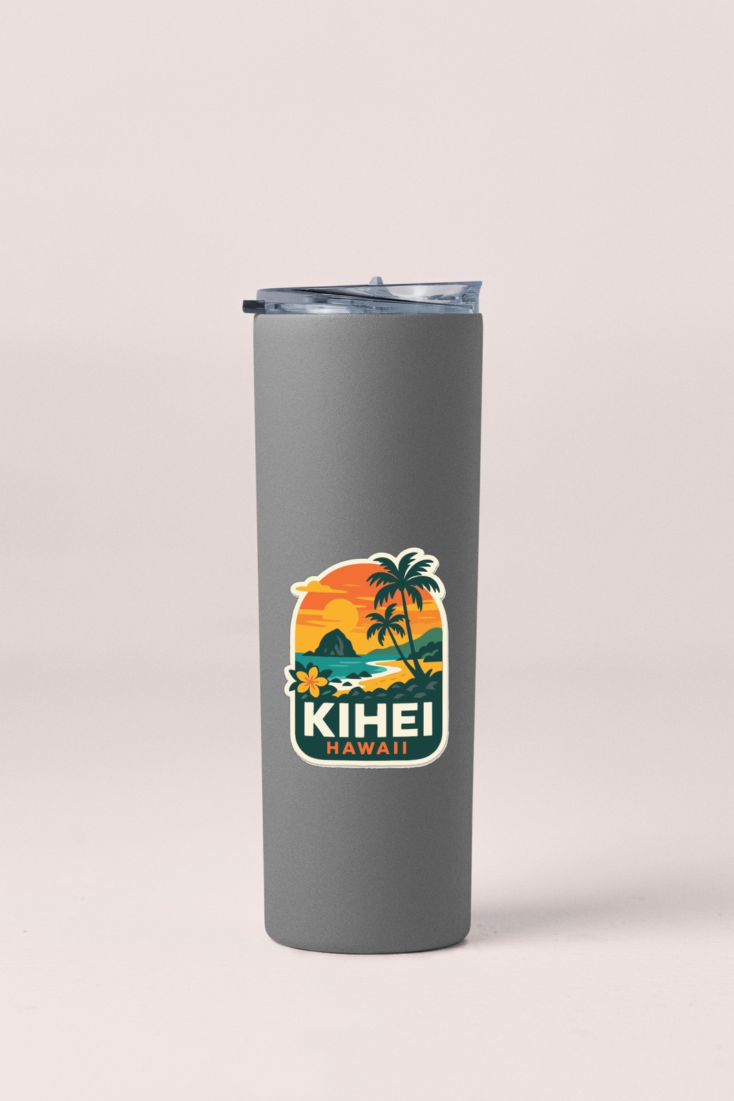 Kihei Sticker Decal Vinyl Die-Cut City Skyline Landmark Design