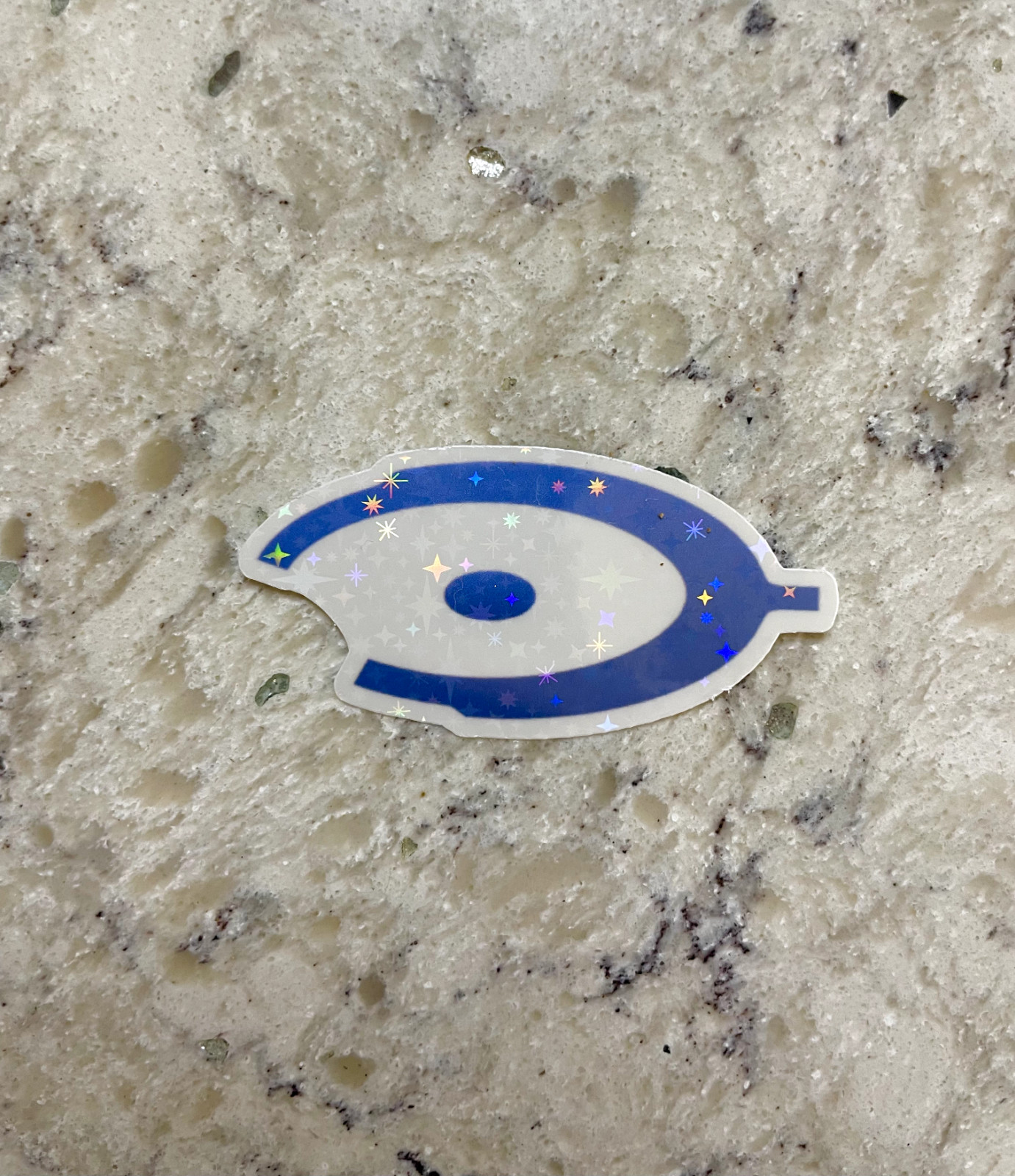 Halo Logo Sticker l Gloss or Holographic l Waterproof Decal