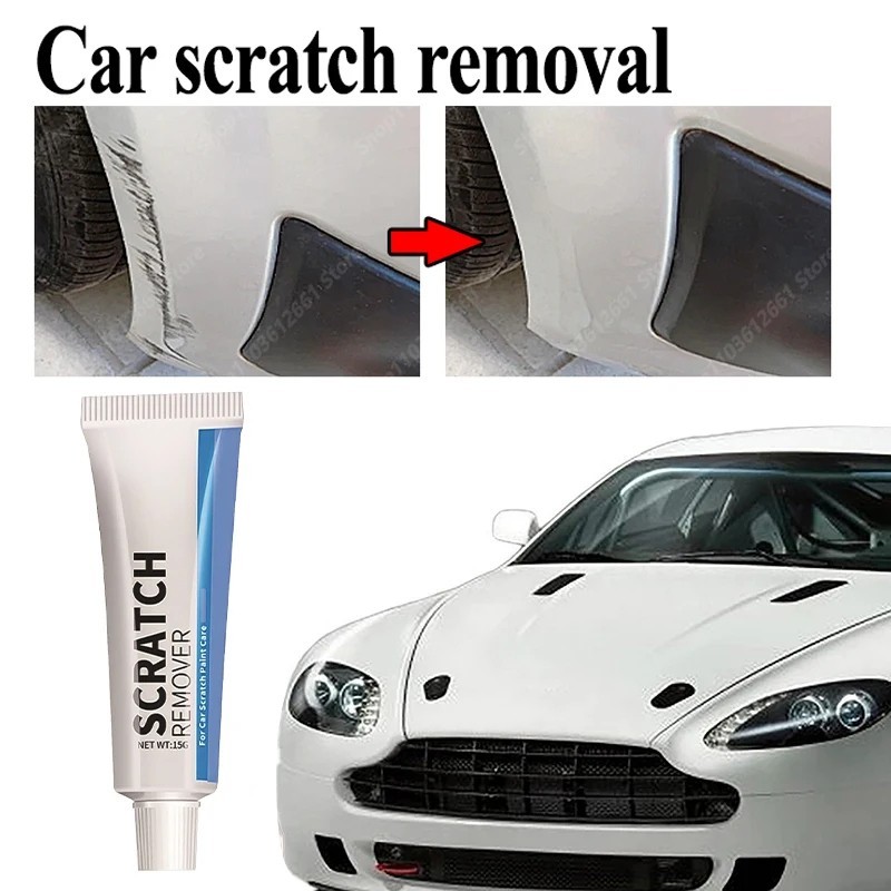 Car Scratch Remover Polishing Paste Sponge Auto Paint Repair Body Scratch