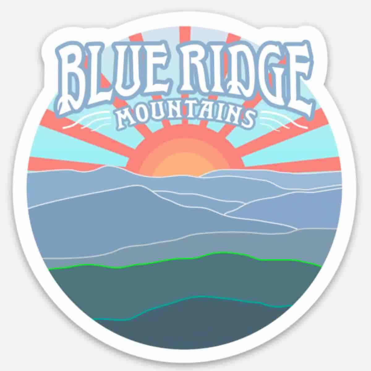 Blue Ridge Mountains Premium Stickers & Magnets / Appalachian Trail, East Coast