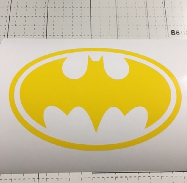 Die cut Vinyl BATMAN LOGO Car Truck Decal Sticker Gift Laptop Comic Dark Knight