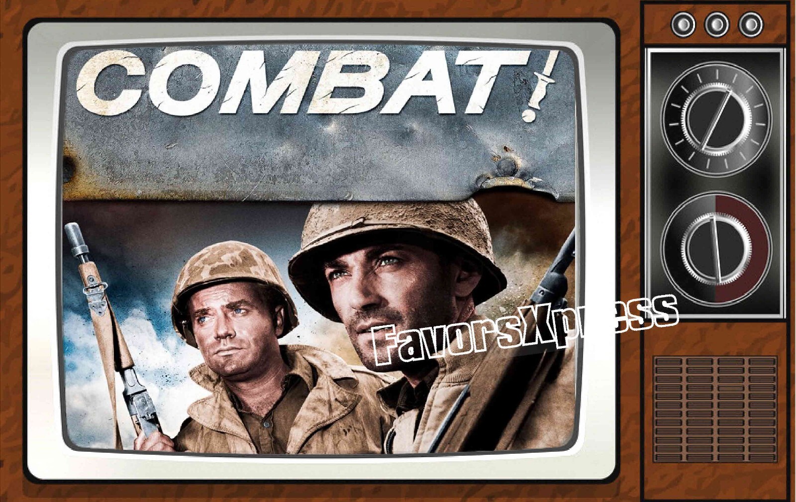 Combat Classic TV Show PHOTO MAGNET 4 X 2.5 INCHES