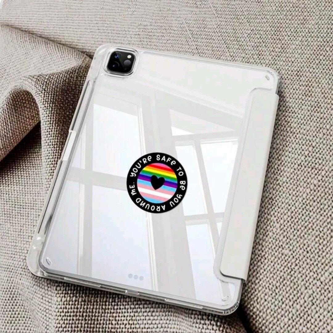 You're Safe To Be You Around Me Sticker Pride LGBTQ Free Shipping