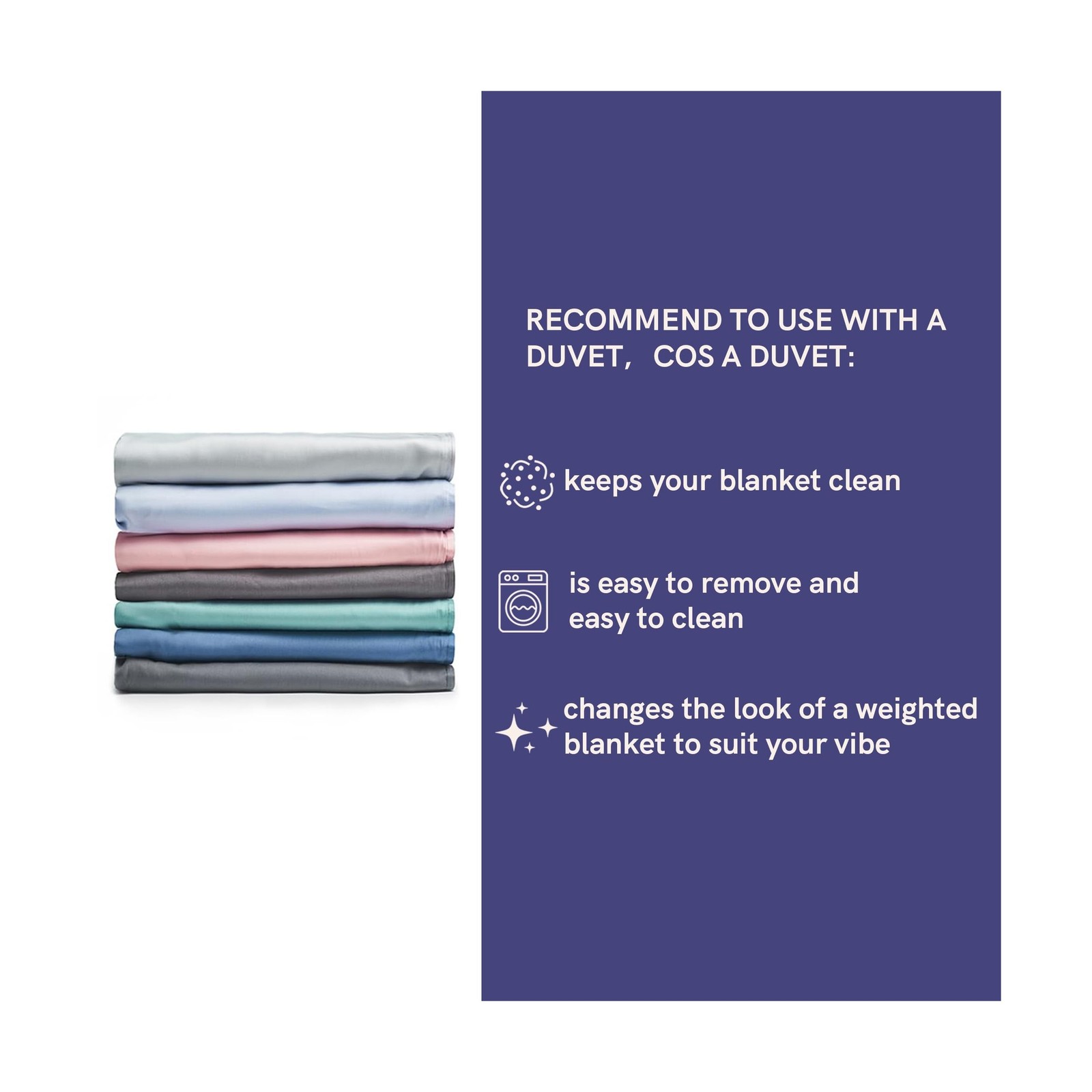 YnM Cooling Weighted Blanket for Adults, 15lbs Heavy Bed Throw … USA FAST SHIP