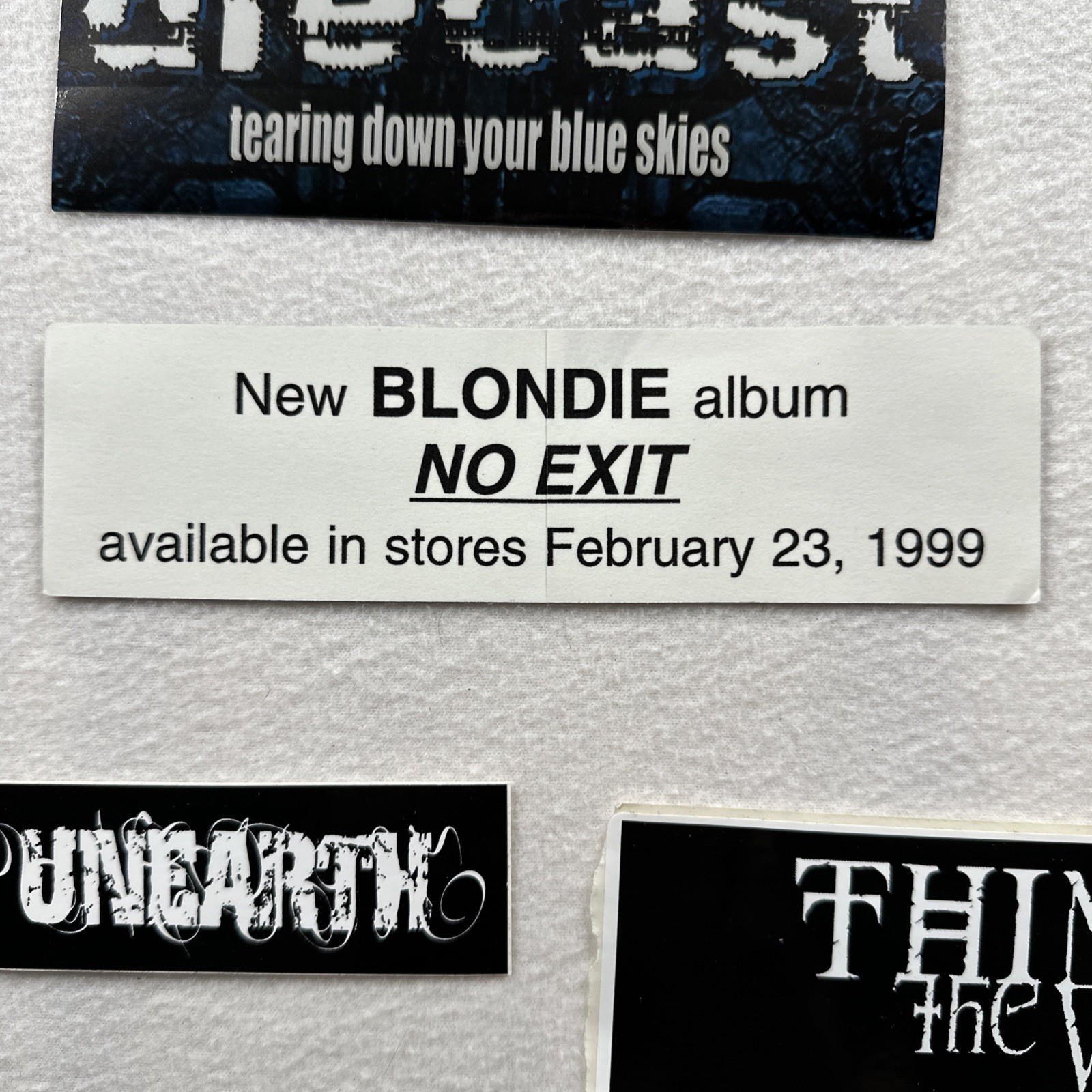 Lot 32 2000s Rock Metal Pop Music Bands Decal Vinyl Stickers Halestorm Shinedown