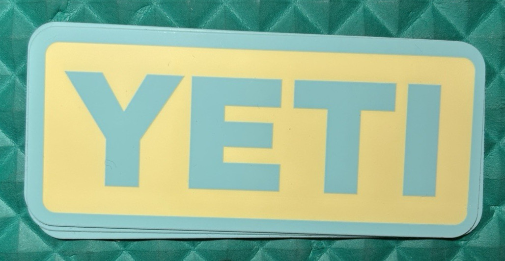 Authentic YETI Stickers Decals (19 Styles)