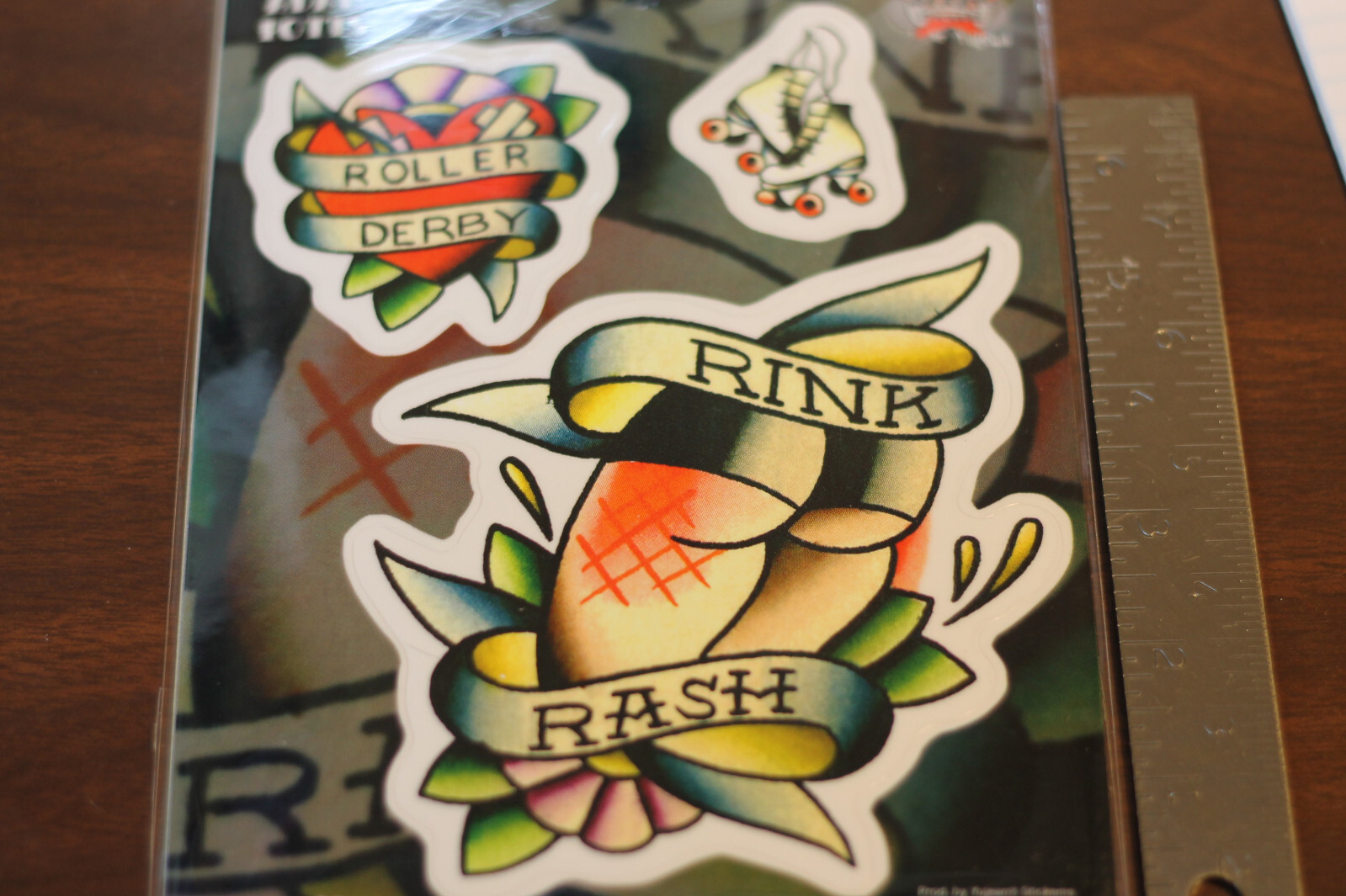 NEW ROLLER DERBY ADAM POTTS 3CT STICKER